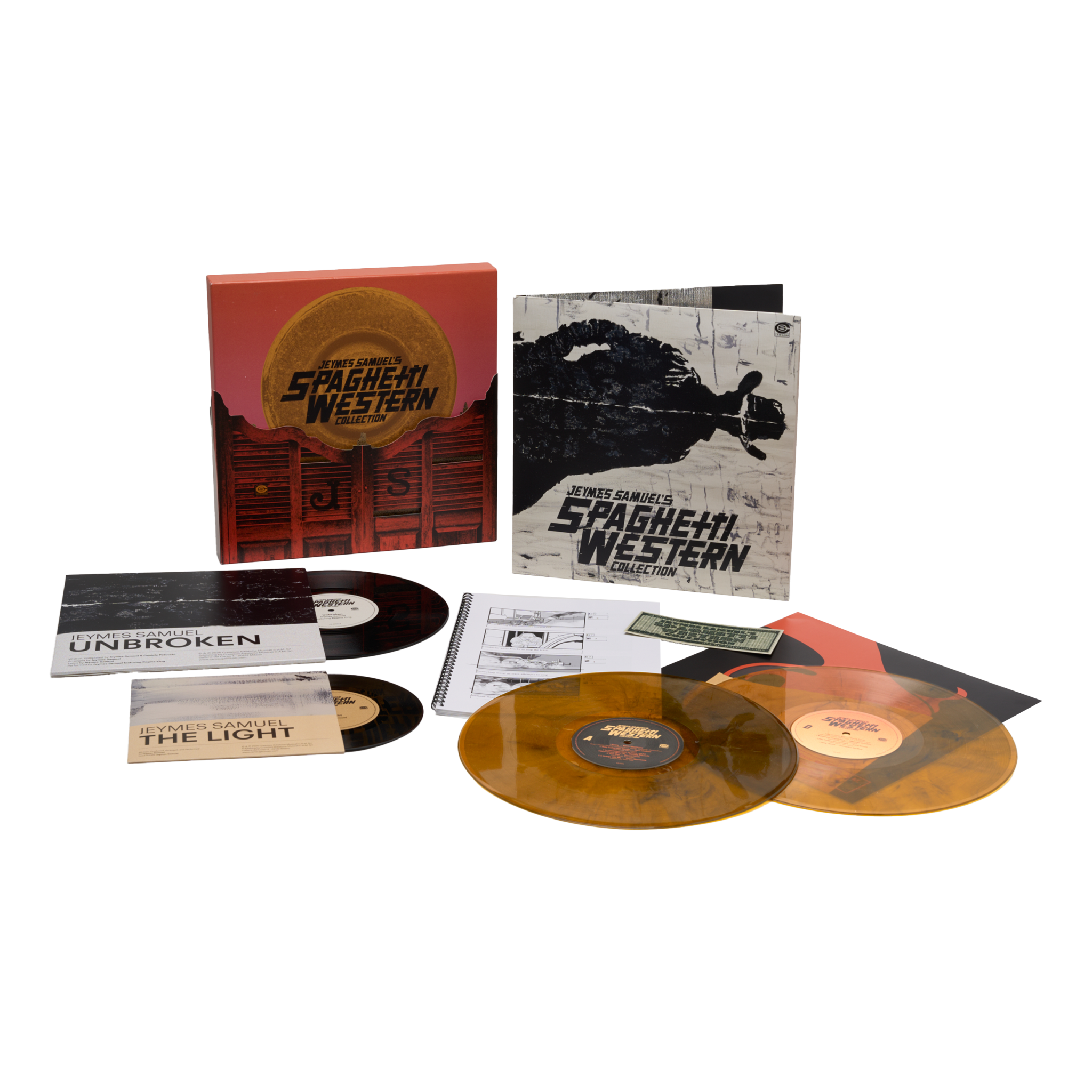 Various Artists - Jeymes Samuel's Spaghetti Western Deluxe Collection (2LP) Packshot