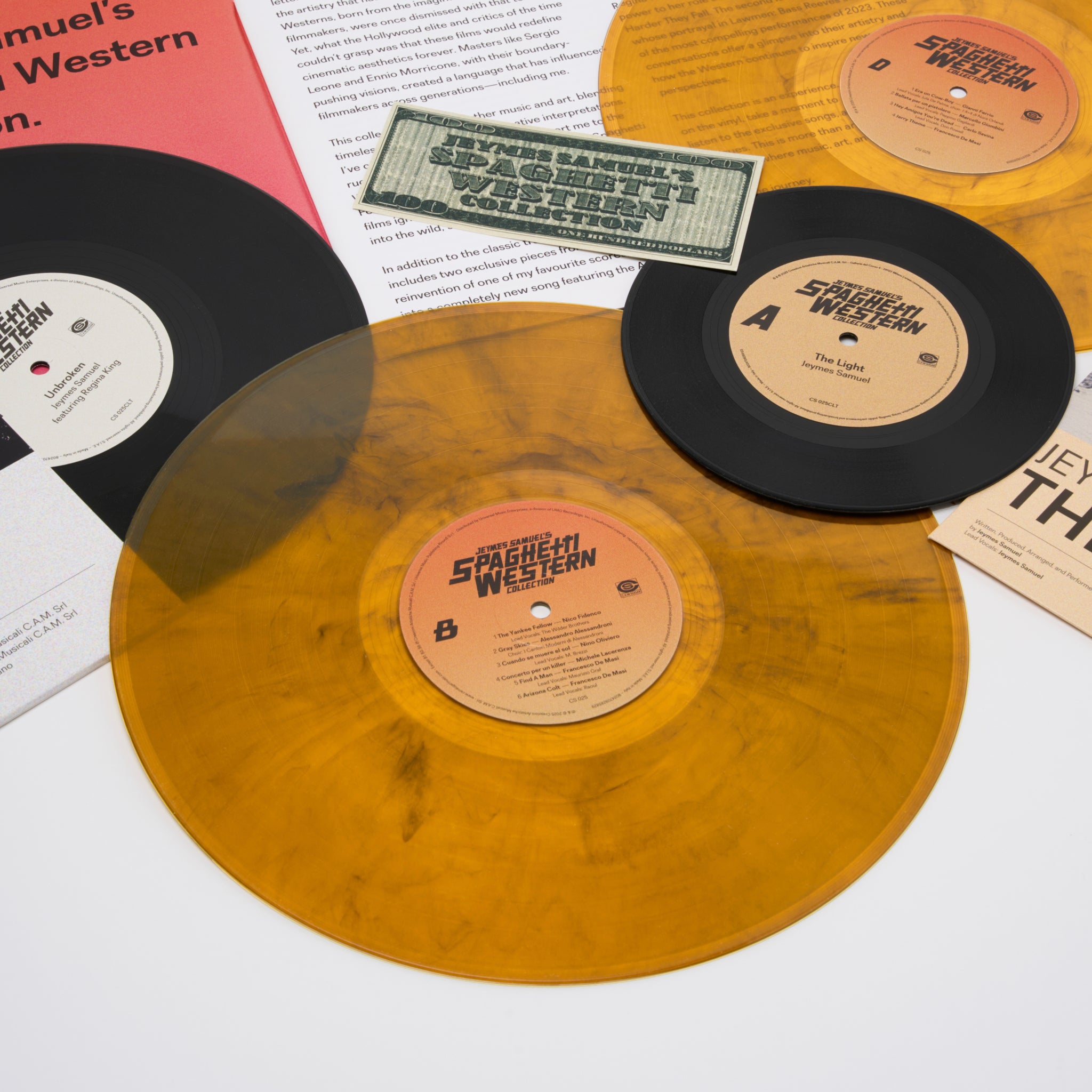 Various Artists - Jeymes Samuel's Spaghetti Western Deluxe Collection (2LP) Packshot