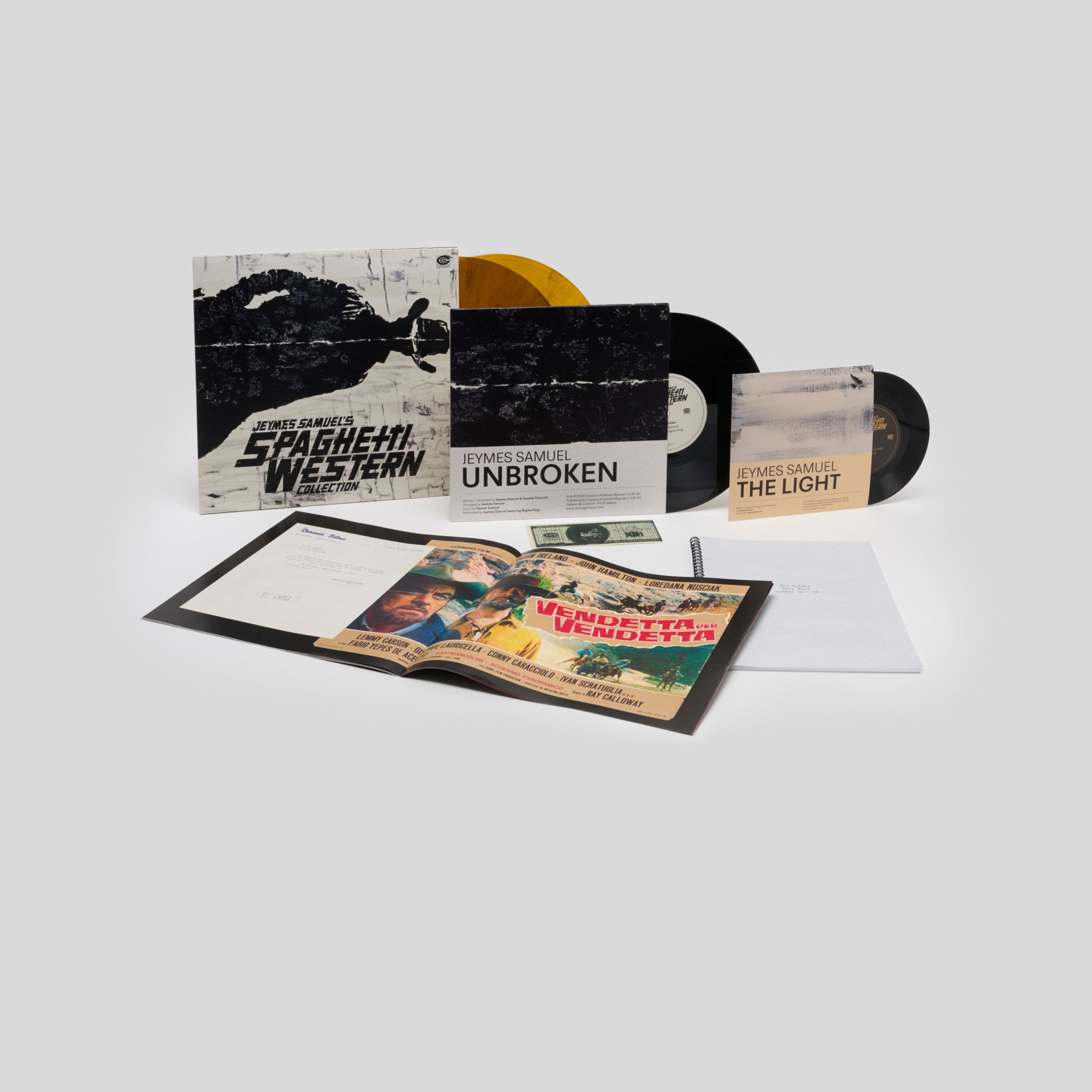 Various Artists - Jeymes Samuel's Spaghetti Western Deluxe Collection (2LP) Packshot