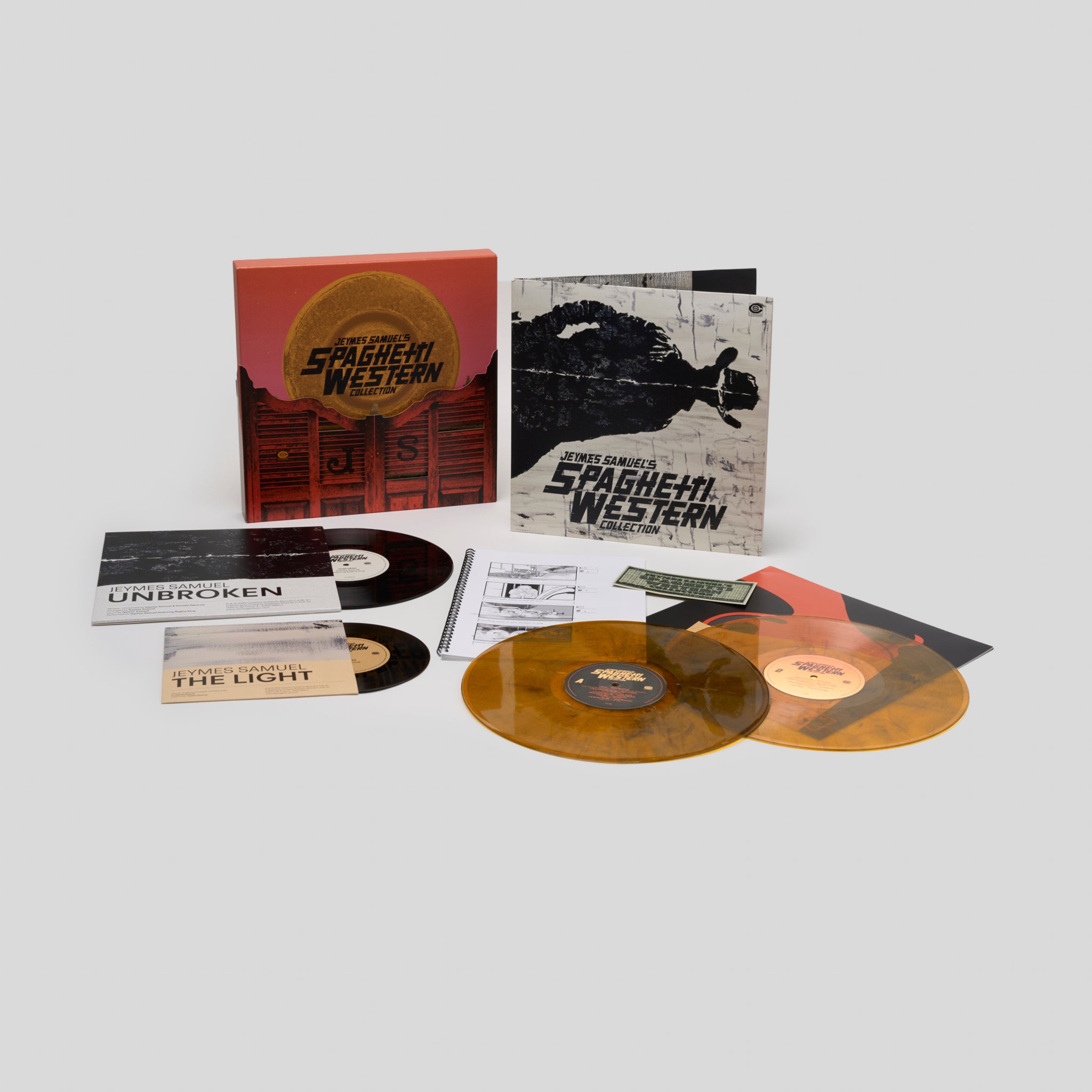 Various Artists - Jeymes Samuel's Spaghetti Western Deluxe Collection (2LP) Packshot