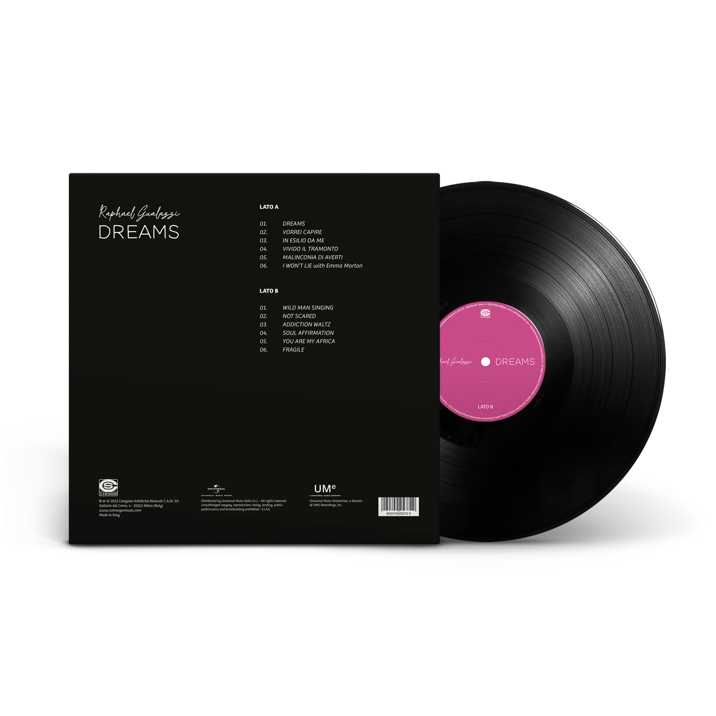 Dreams (LP) Back