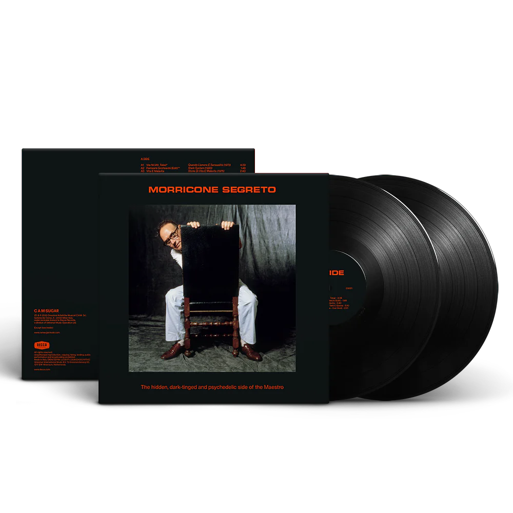 Morricone Segreto 2LP Front and Back 