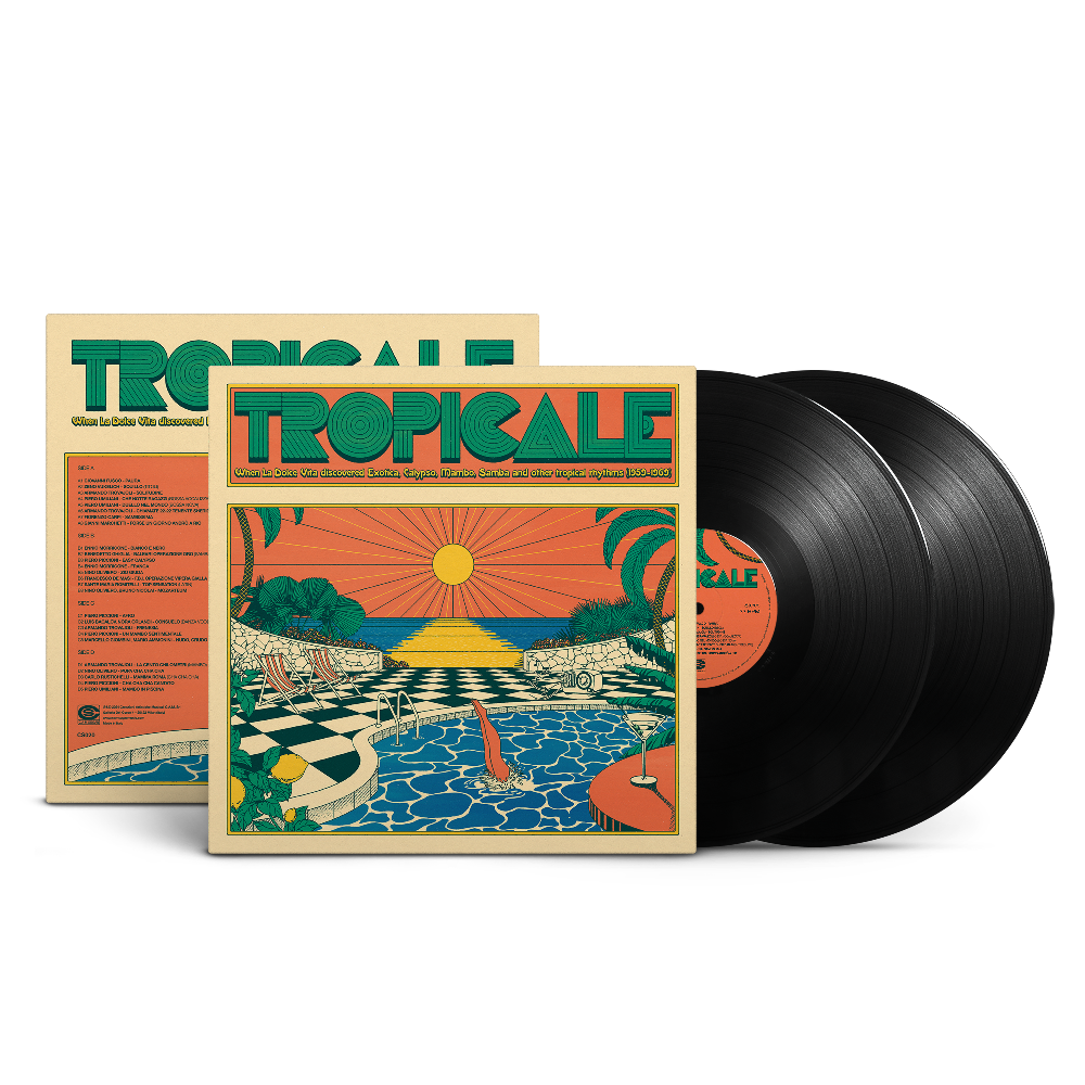 TROPICALE: When the Dolce Vita discovered exotica, calypso, mambo, samba and other tropical rhythms (1959–1969) 2LP Comp