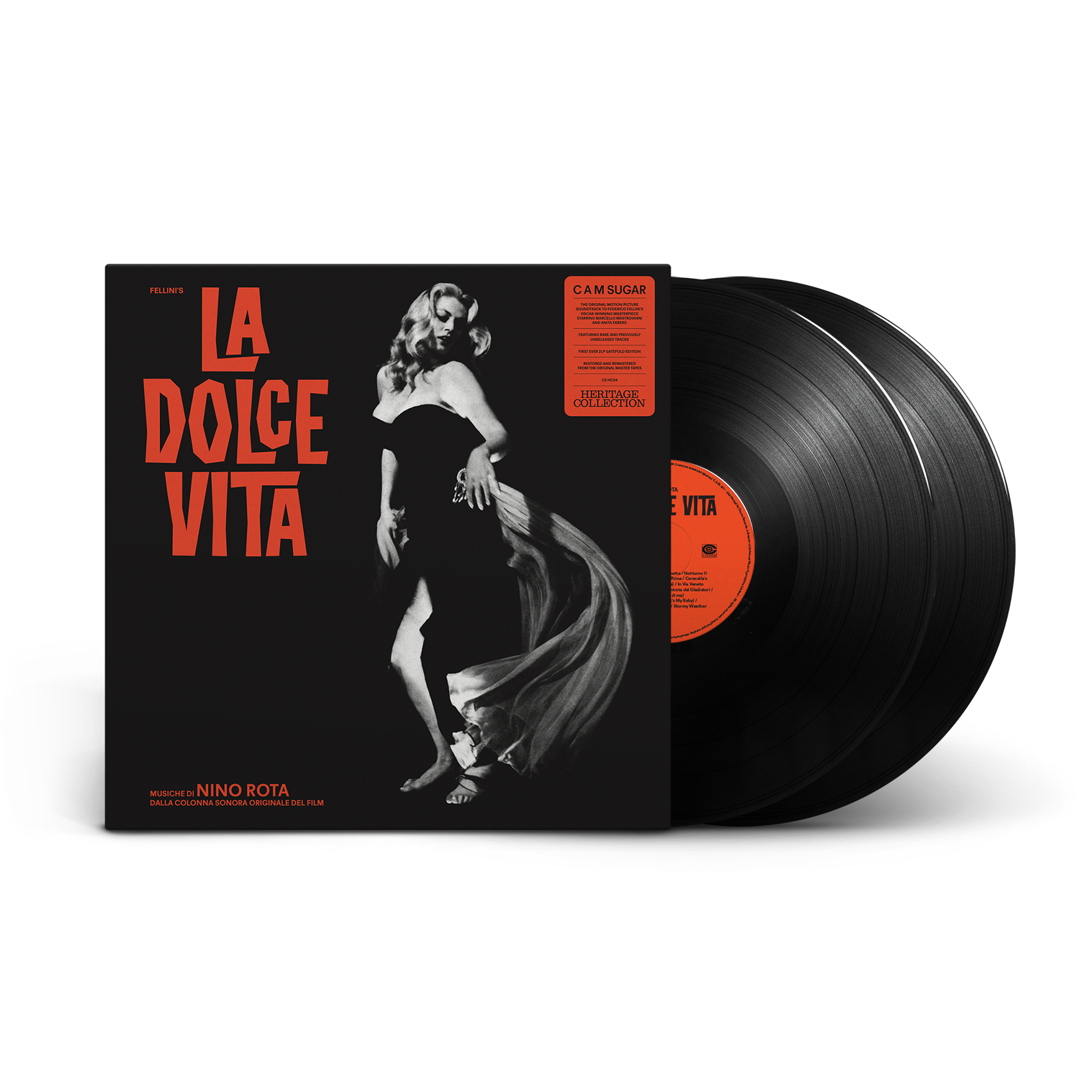 La Dolce Vita (2LP) with Poster Front